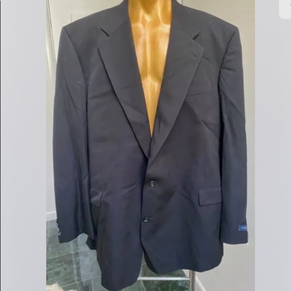 NEW BURBERRY MENS BLAZER JACKET SPORT COAT WOOL 50 LONG PORTLY BIG & TALL $895